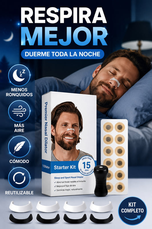 Banda nasal magnética para respirar mejor