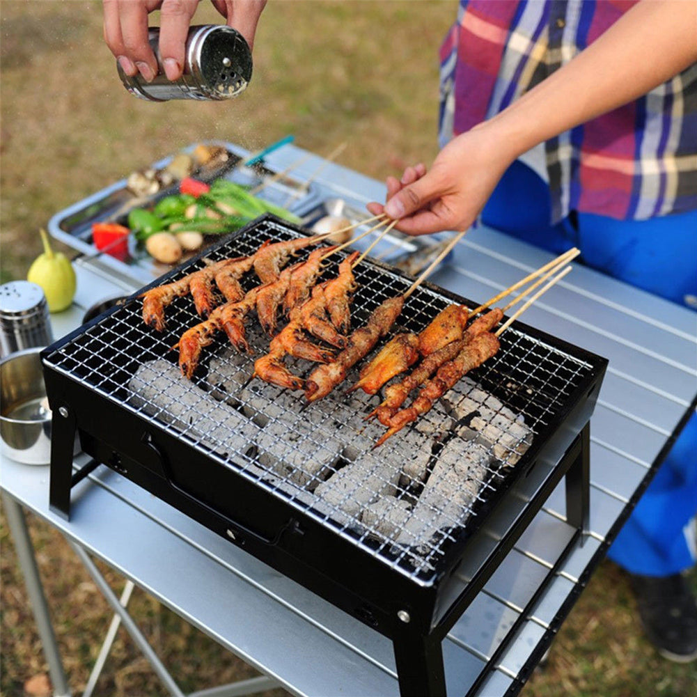 Parrilla Portátil Plegable  a Carbón