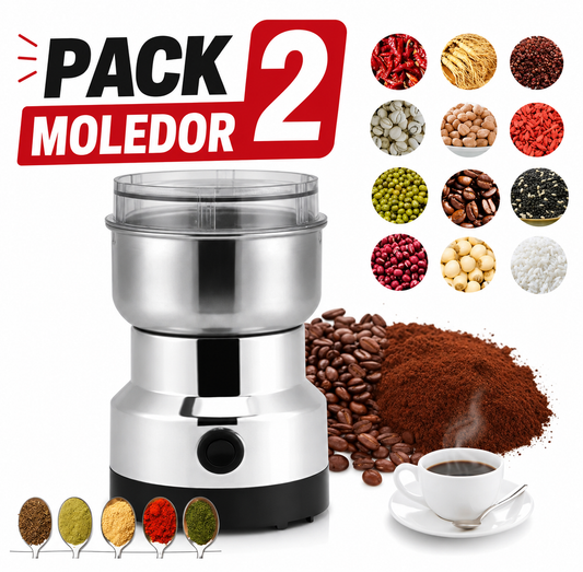 Pack de 2 molinillos eléctricos de café