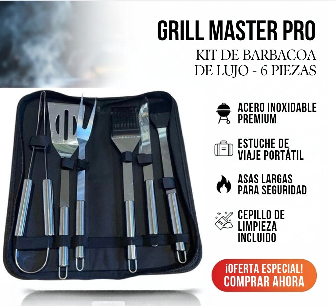 Kit de utensilios para parrilla, foto 3