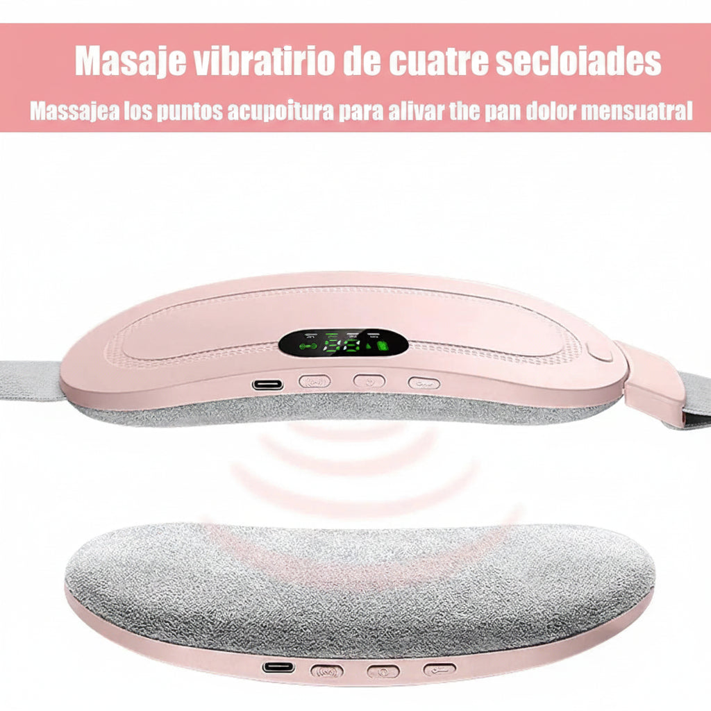 almohadilla menstrual masajeadora inalámbrica