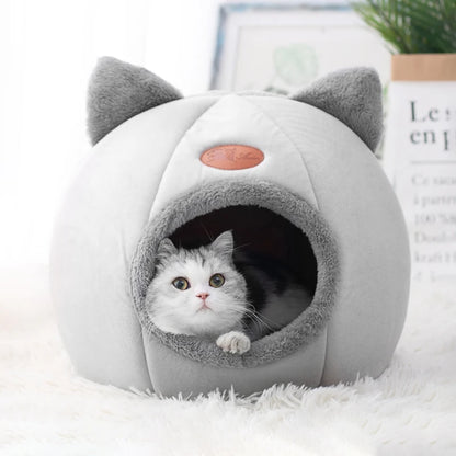 Cama estilo nido para gatos, cachorros y perros pequeños