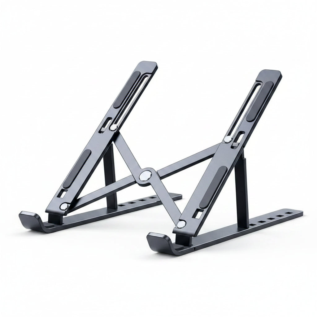 Soporte alzador para notebook aleación de aluminio ajustable a la altura