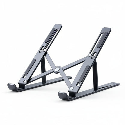 Soporte alzador para notebook aleación de aluminio ajustable a la altura