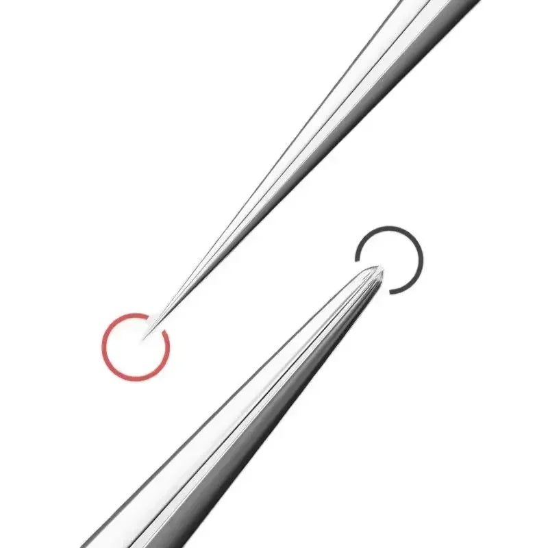 Pinza extra fina para espinillas y acné. Remueve los puntos negros de tu piel