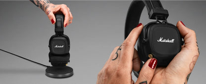 Audífonos HiFi Marshall inalámbricos con Bluetooth 5.0