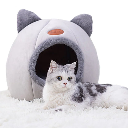 Cama estilo nido para gatos, cachorros y perros pequeños