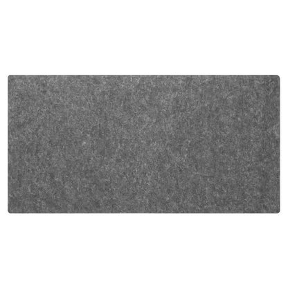 Alfombrilla de mouse y teclado para escritorio de material fieltro de lana