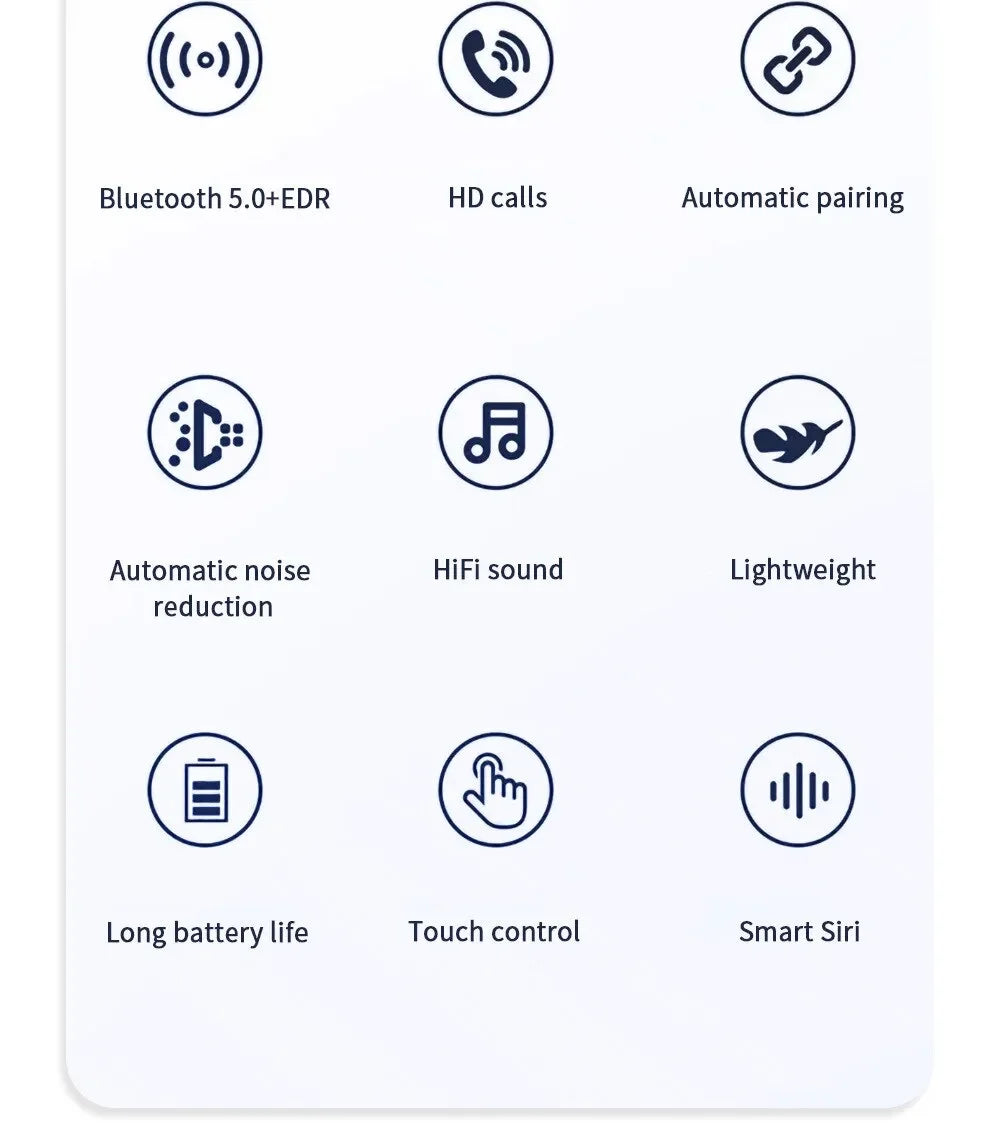 Audífonos HiFI inalámbricos Bluetooth marca Sony modelo J18 TWS