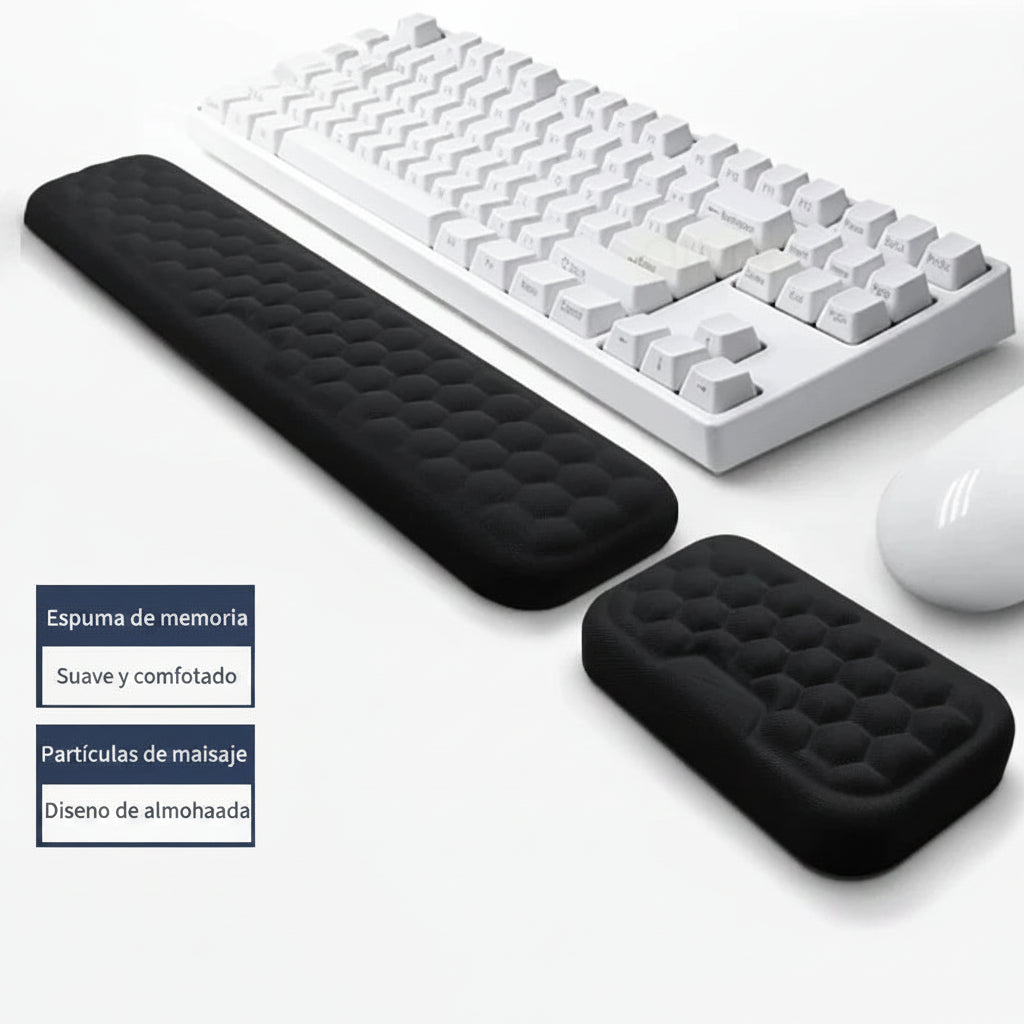 Reposa muñecas para mouse y teclado de espuma viscoelástica