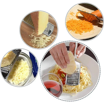 Rallador queso de acero inoxidable multiuso