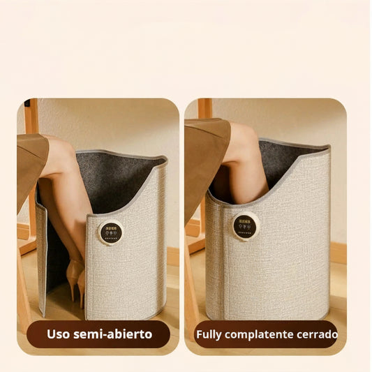 Calentador de pies para escritorio con temperatura ajustable
