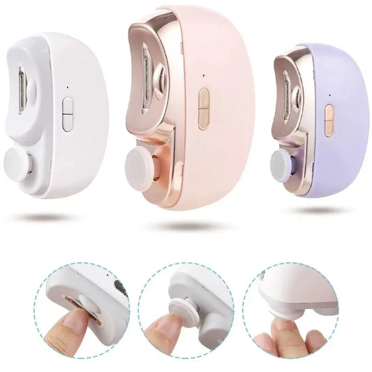 Cortaúñas eléctrico multifunción para uñas: recorta, pule y dale forma a tus uñas