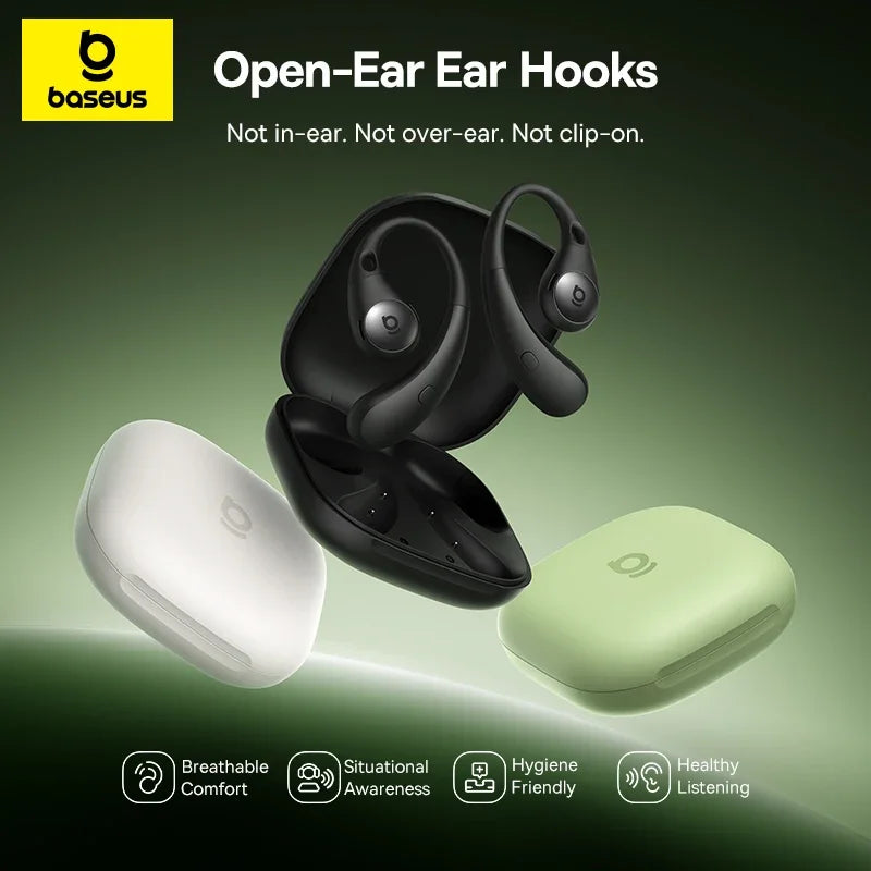 Audífonos inalámbricos Baseus Eli Sport 2 con Bluetooth 6.0