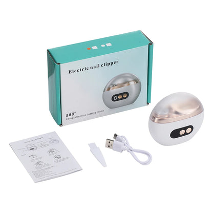 Cortaúñas eléctrico multifunción para uñas: recorta, pule y dale forma a tus uñas