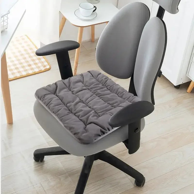 Cojín calefactor eléctrico para silla con temperatura ajustable y carga USB