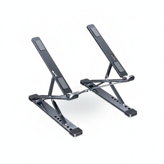 Soporte alzador para notebook aleación de aluminio ajustable a la altura