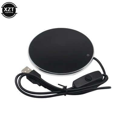 Posavasos calefactor para tazas de café con placa caliente termostática inteligente