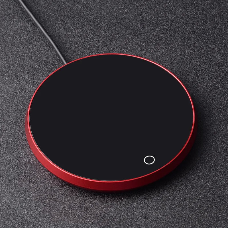 Posavasos calefactor para tazas de café con placa caliente termostática inteligente