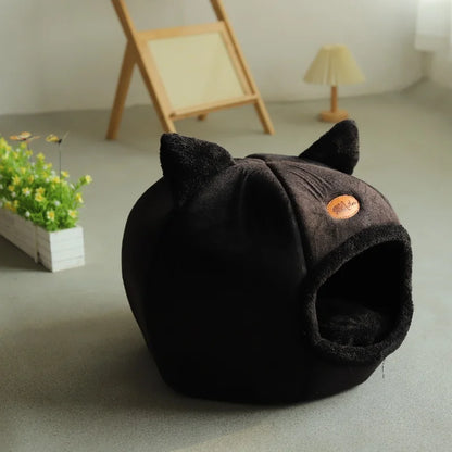 Cama estilo nido para gatos, cachorros y perros pequeños