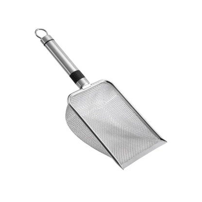 Pala para Arena de Gatos de Aleación de Aluminio y Acero Inoxidable