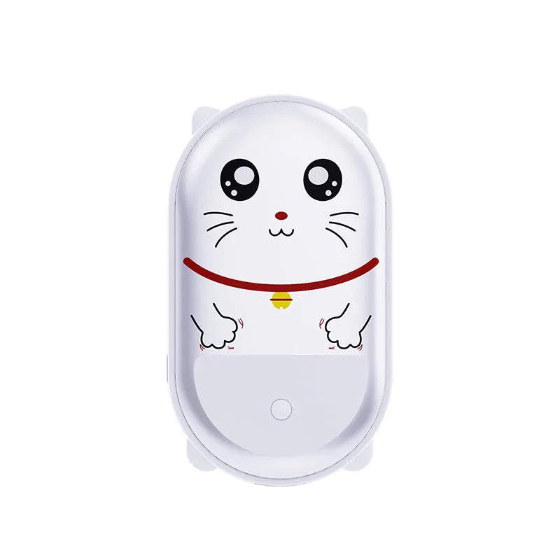 Calentador de manos eléctrico con forma de mascota sin agua con carga USB