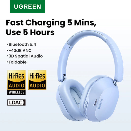 Audífonos inalámbricos UGREEN Max5c con cancelación activa de ruido
