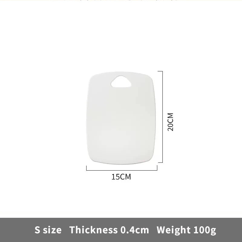 Tabla de cocina de superficie antideslizante reversible para cortar y rebanar