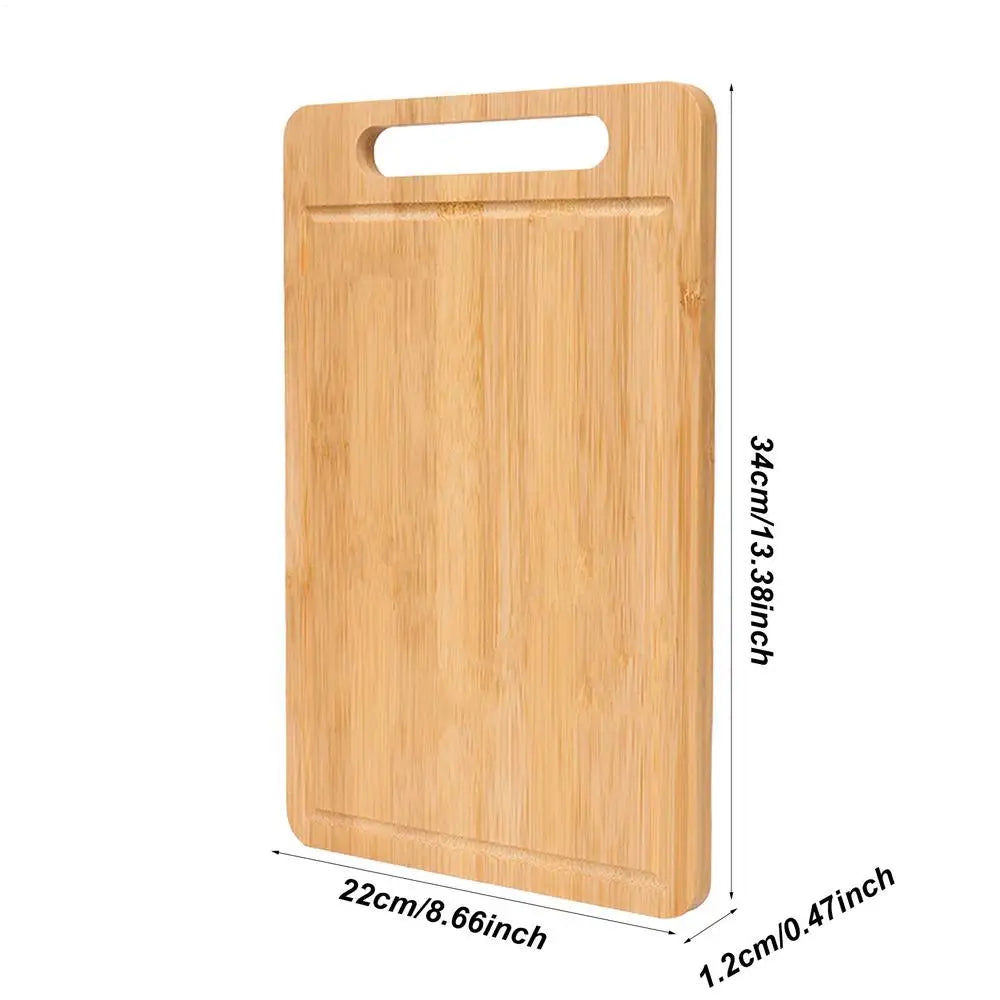 Tabla de cocina para cortar de madera bambú