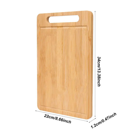 Tabla de cocina para cortar de madera bambú