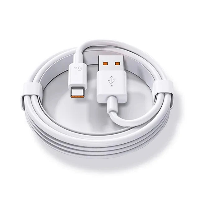 Cable 6A con USB tipo C USB de 67W compatible con dispositivos Xiaomi de hasta 2 metros de largo