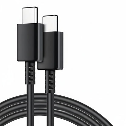 Cable de Carga Súper Rápida 45W y 5A con doble USB C para Samsung