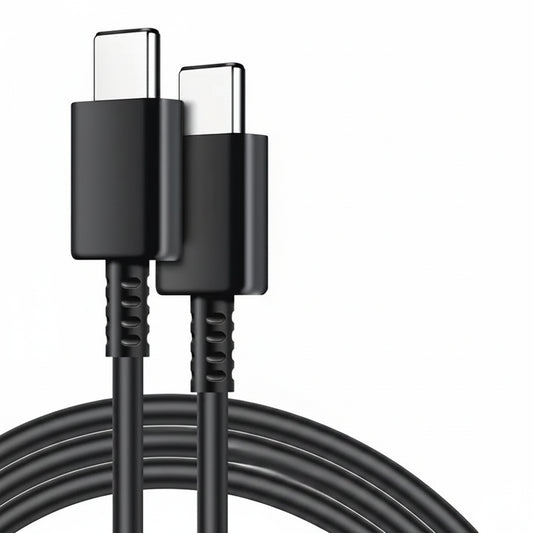 Cable de Carga Súper Rápida 45W y 5A con doble USB C para Samsung