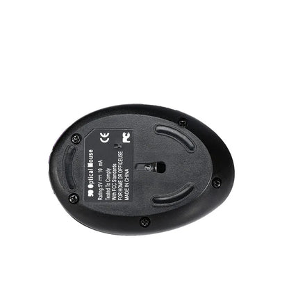 Mouse ergonómico inalámbrico recargable con conexión de 2.4 GHz