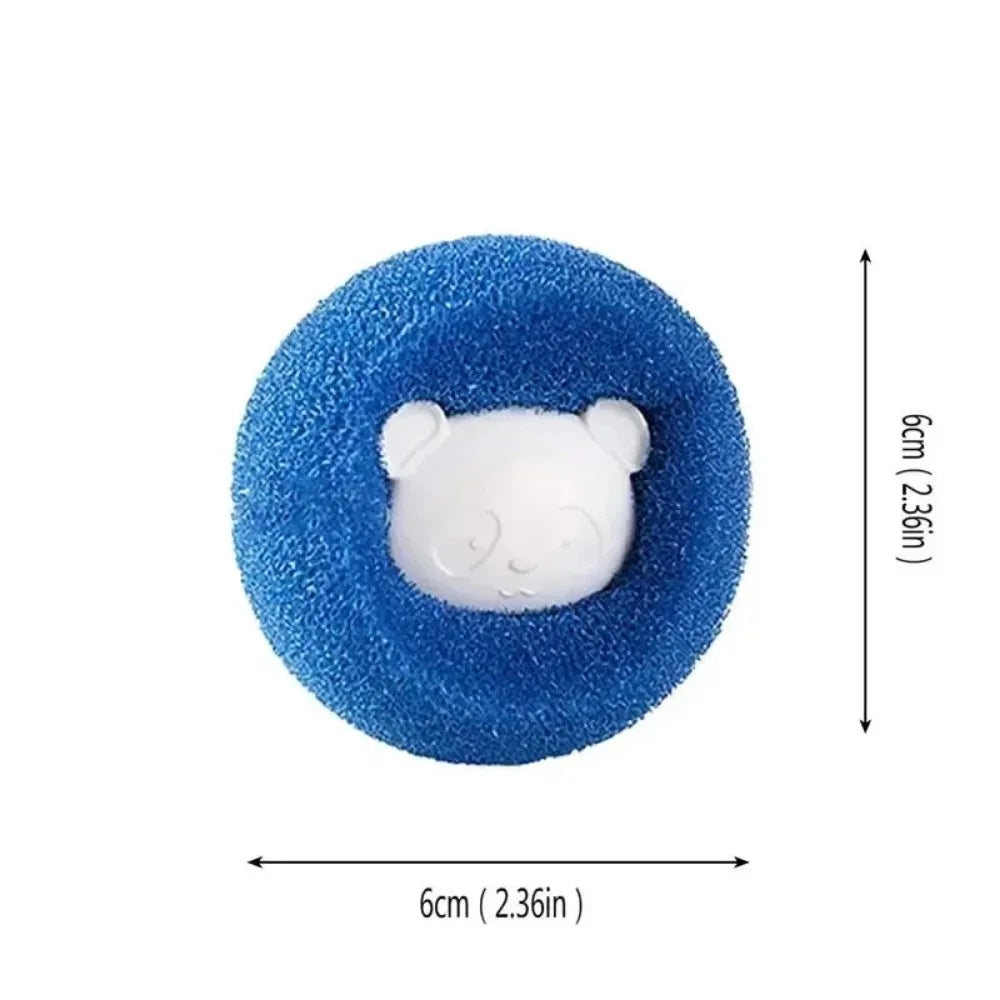 Bolas de lavandería atrapa pelusas, atrapa las pelusas y pelos mientras lavas la ropa