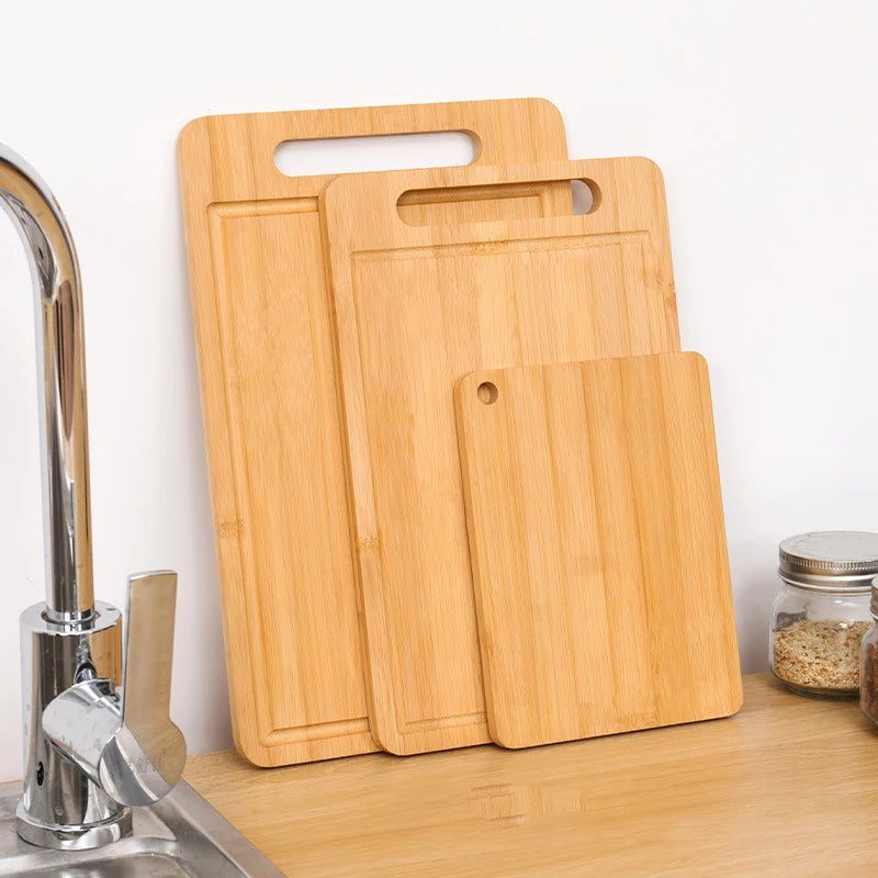 Tabla de cocina para cortar de madera bambú