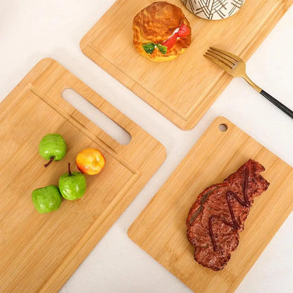 Tabla de cocina para cortar de madera bambú