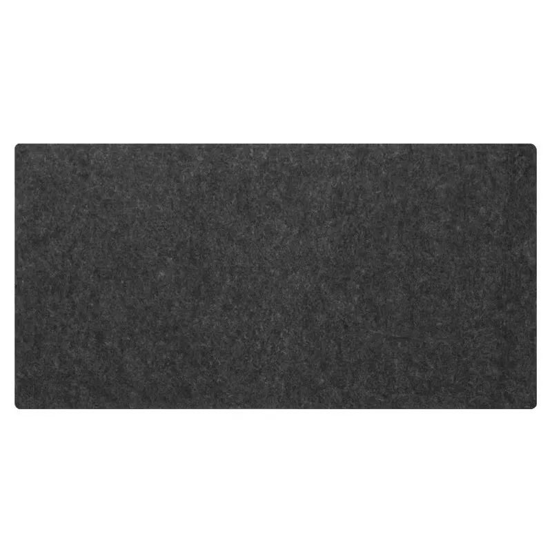 Alfombrilla de mouse y teclado para escritorio de material fieltro de lana