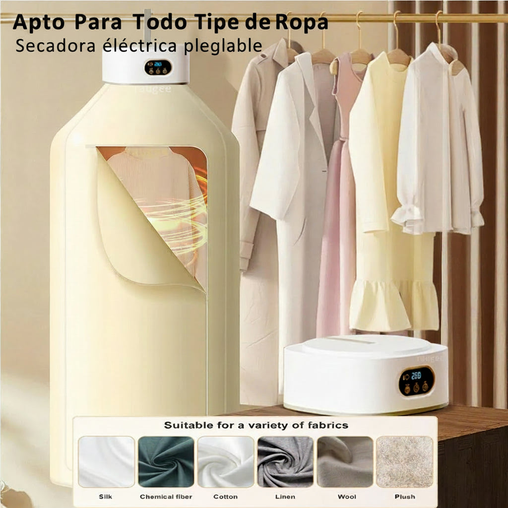 Secadora eléctrica automática y plegable 