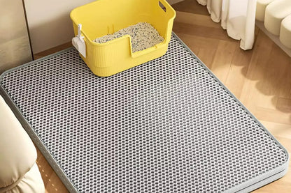 Alfombra para Arenero de Gatos de 2 Capas impermeable