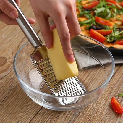 Rallador queso de acero inoxidable multiuso