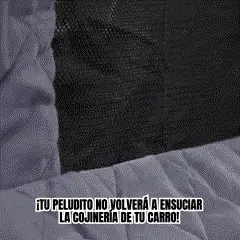 Cubre asientos de auto impermeable y antifluídos para Mascotas