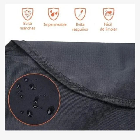 Cubre asientos de auto impermeable y antifluídos para Mascotas